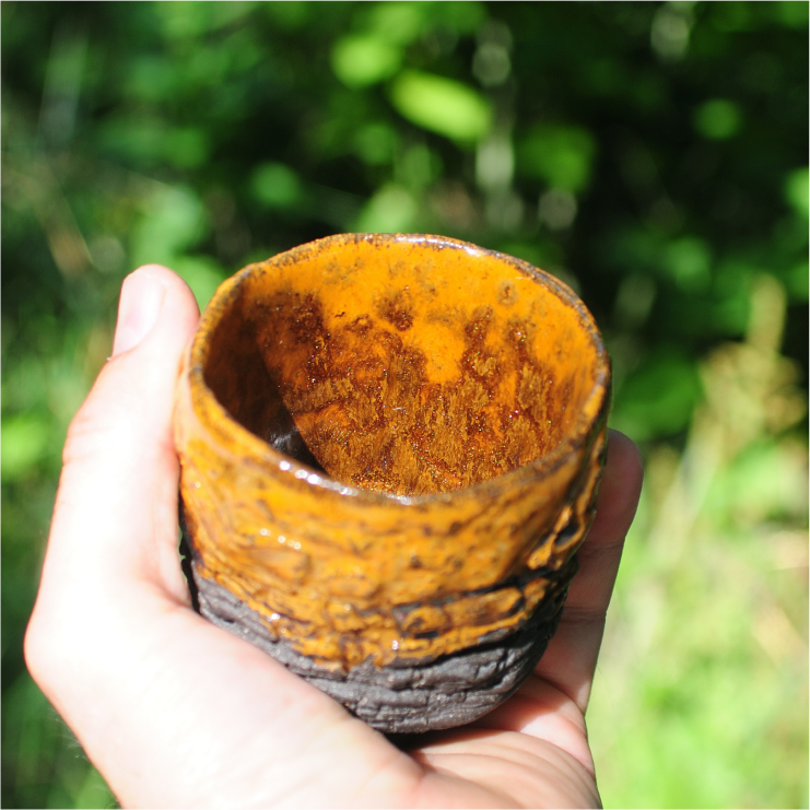 Wabi Sabi Ceramic Espresso Cup – Pause – 120ml - Image 4