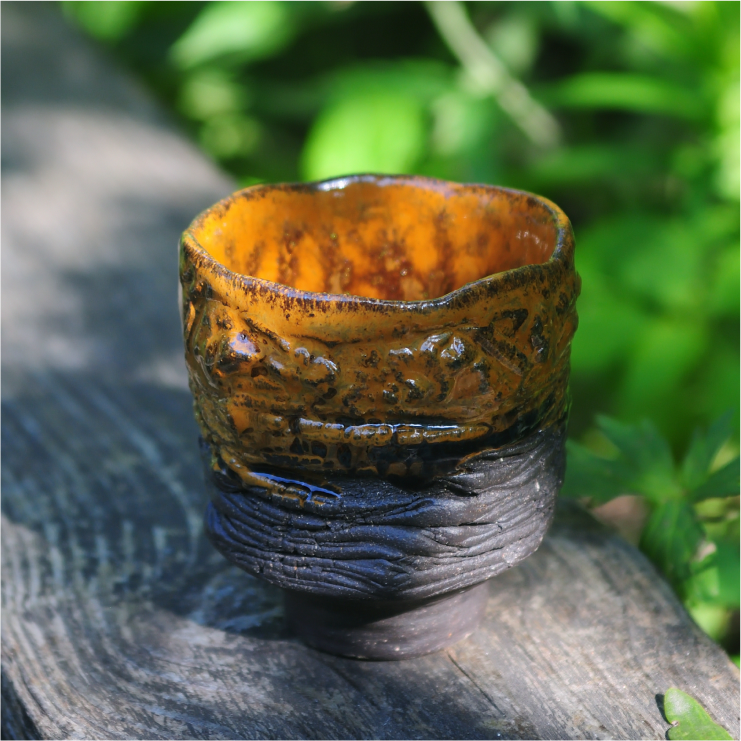 Wabi Sabi Ceramic Espresso Cup – Pause – 120ml - Image 2