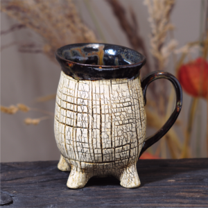 handmade kohiki footed mug 330 ml