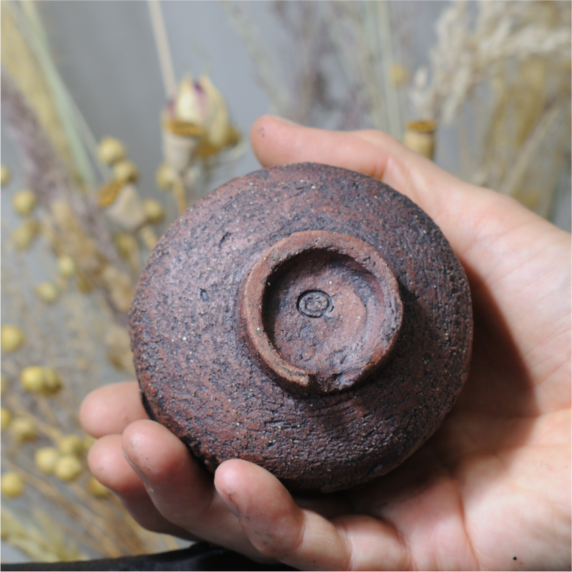 one of a kind ceramic tea cup wabi sabi style