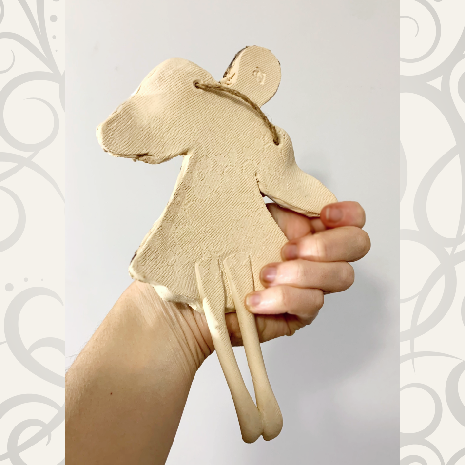 Ceramic Angel Wall Decor - Image 6