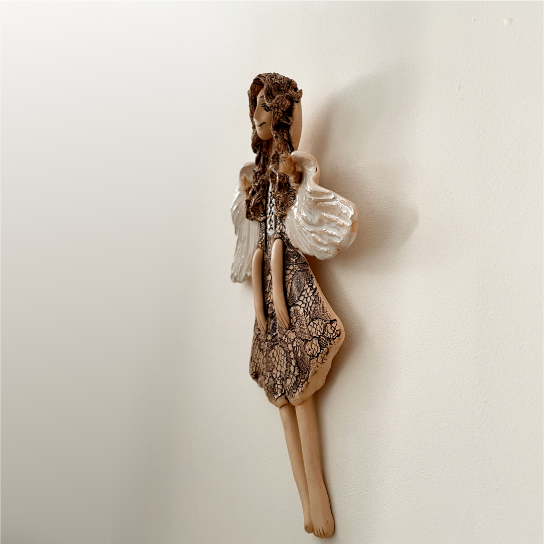 Ceramic Angel Wall Hanging - Image 4