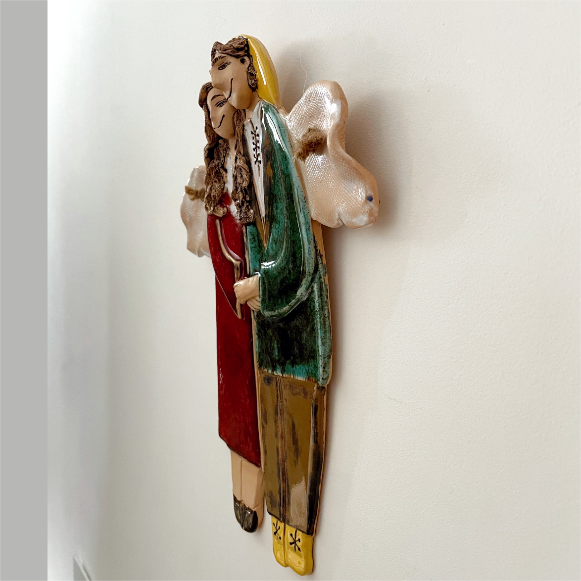 Angel Couple Wall Art – One Pair of Wings for Two - Image 5