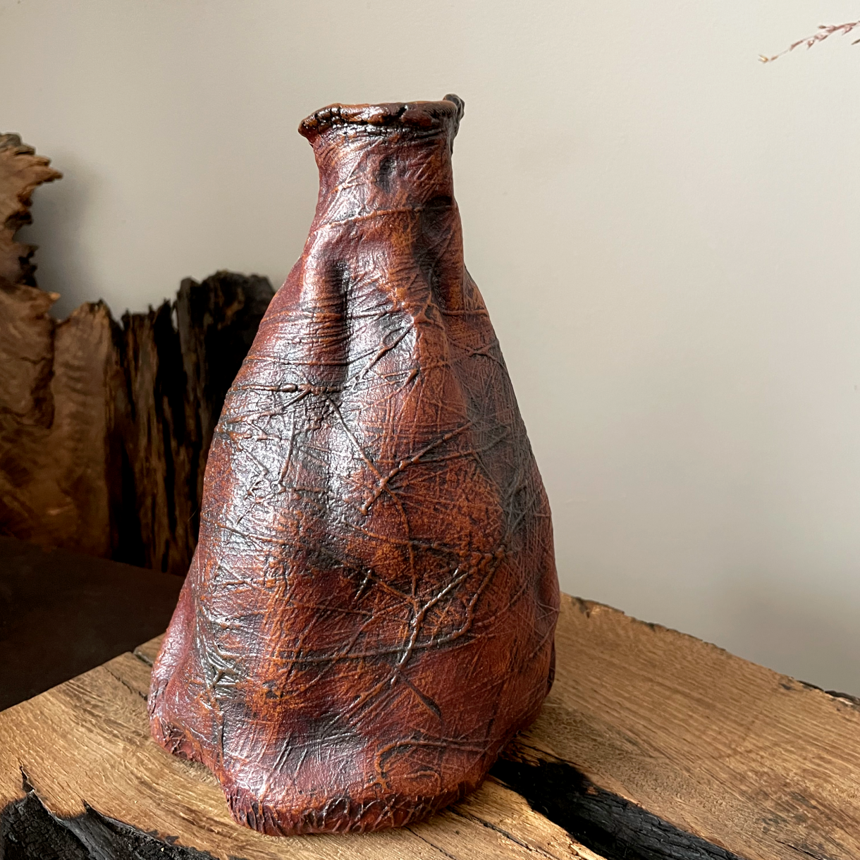 Sculptural Organic Ceramic Vase - Image 8