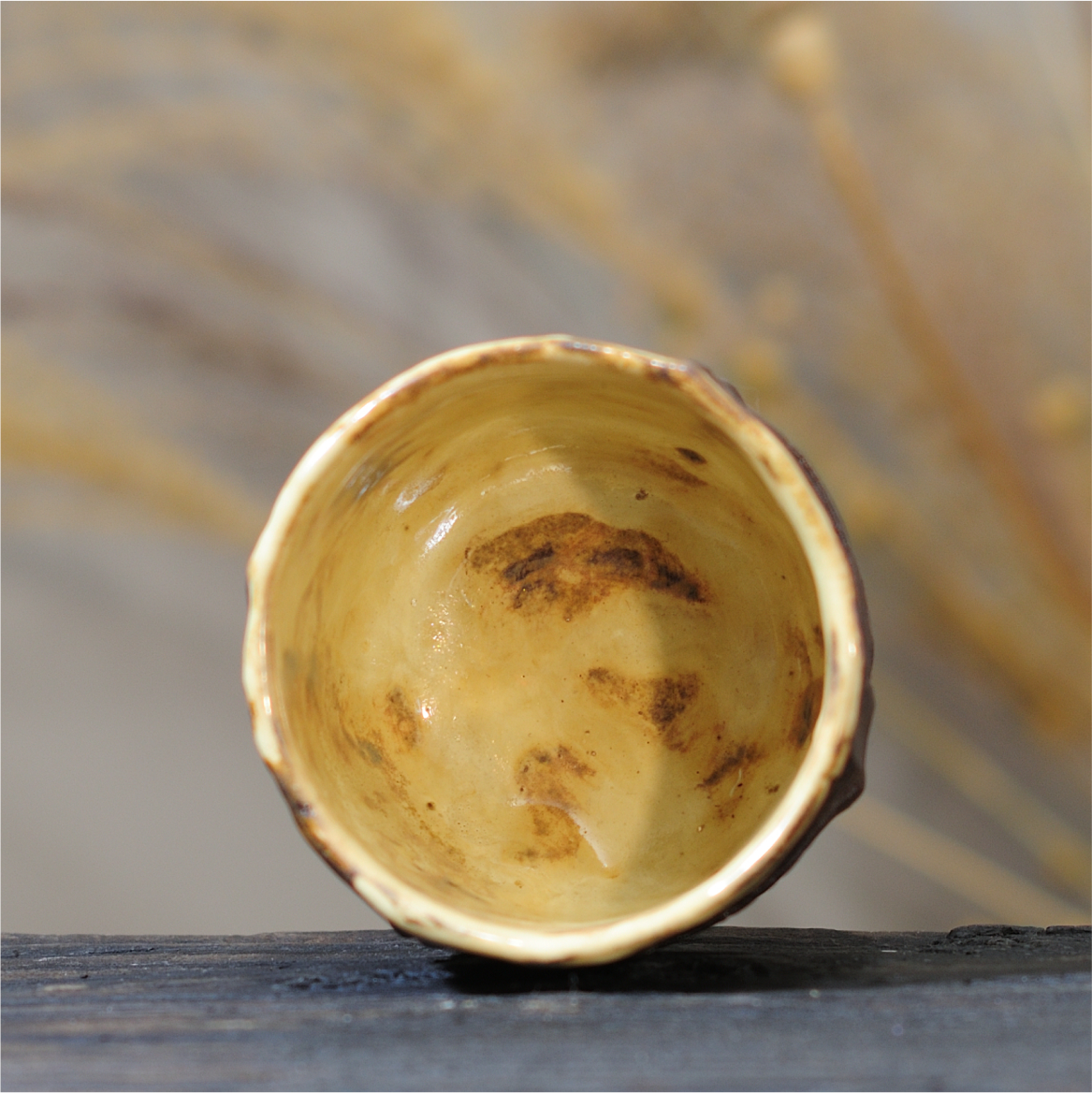 Hand-Carved Yunomi Coffee Cup – Night – 180ml - Image 3