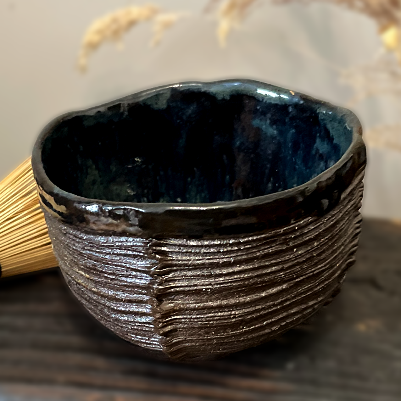 Ceramic Chawan – DUNE – Handmade Tea Bowl - Image 8