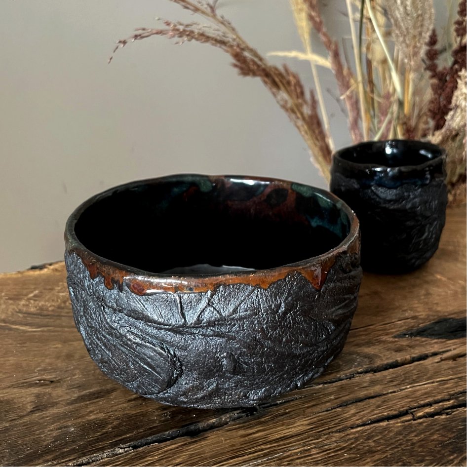 Handmade Chawan – CALM – Ceramic Matcha Bowl - Image 4