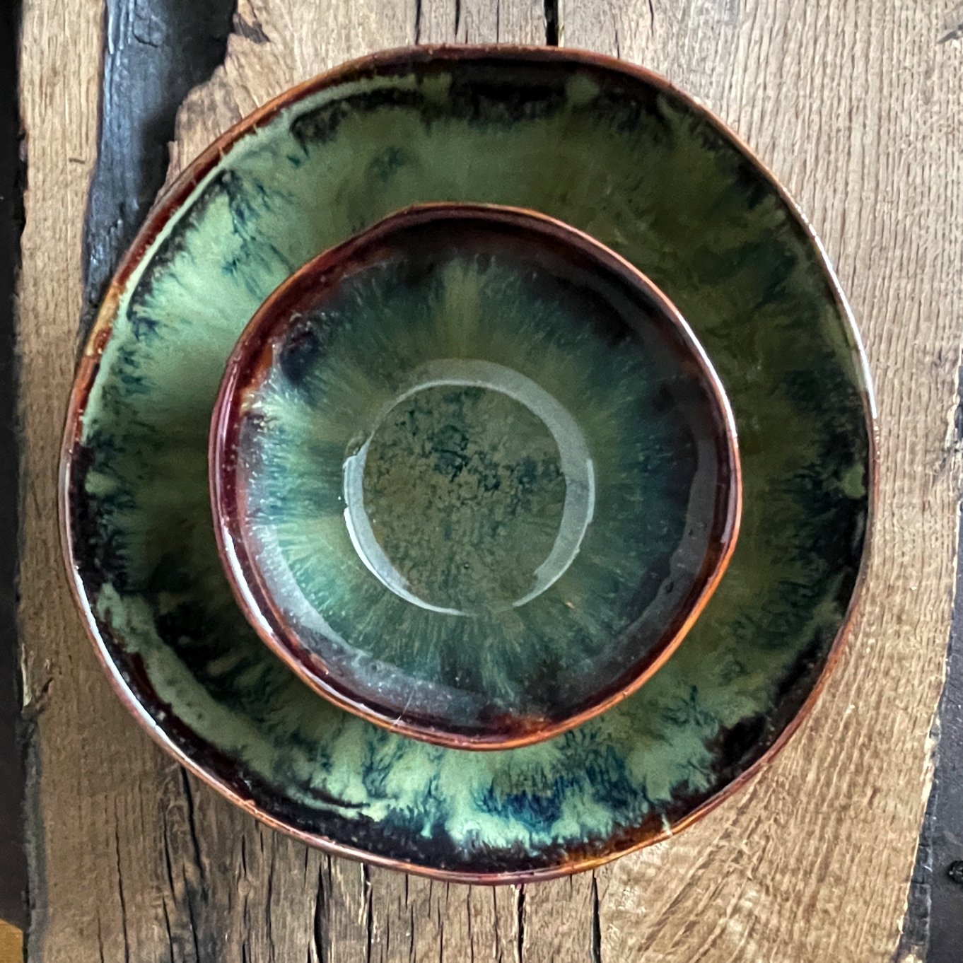 Handmade pottery bowl set for soup, ramen and everyday dining
